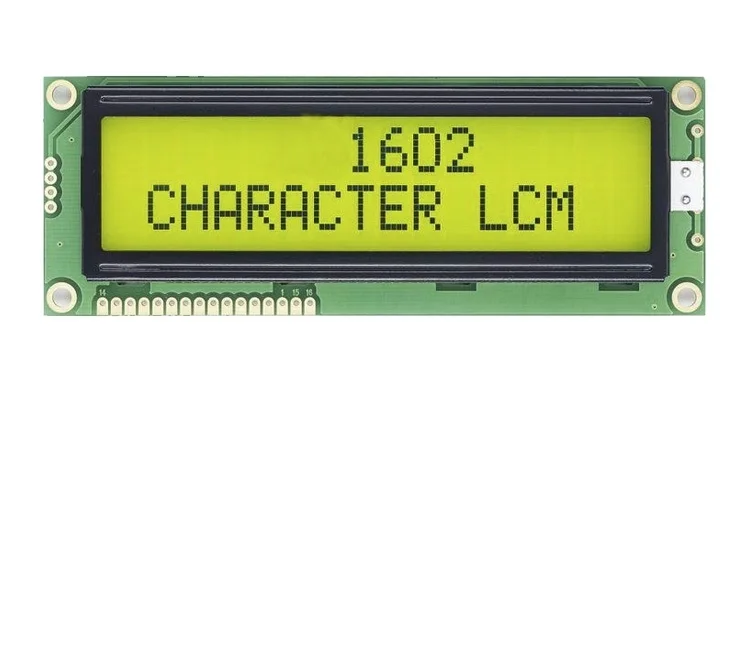 Модуль дисплея Glyduino LCD1602 Желтый экран с подсветкой ЖК дисплей 5 В для