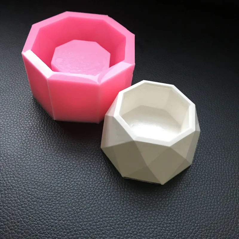 Силиконовая форма для изготовления суккулентных растений 3D цветочный горшок
