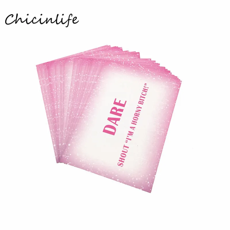 Chicinlife 1 набор Веселая игра открытки для девичника аксессуары женской
