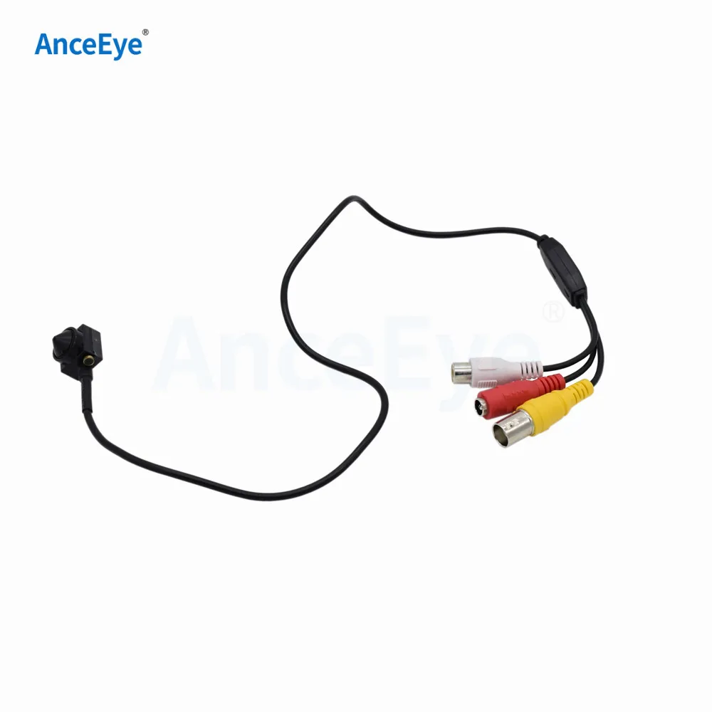 Супер Мини AHD камера AnceEye audio 1080P IMX323 UTC система видеонаблюдения мини цветная с