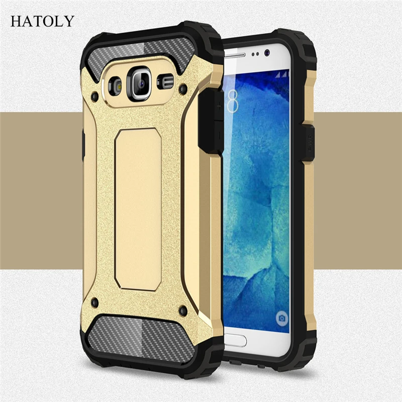 Чехол HATOLY для Samsung Galaxy J7 2015 чехол тяжелая броня тонкий жесткий силиконовый J700F # |