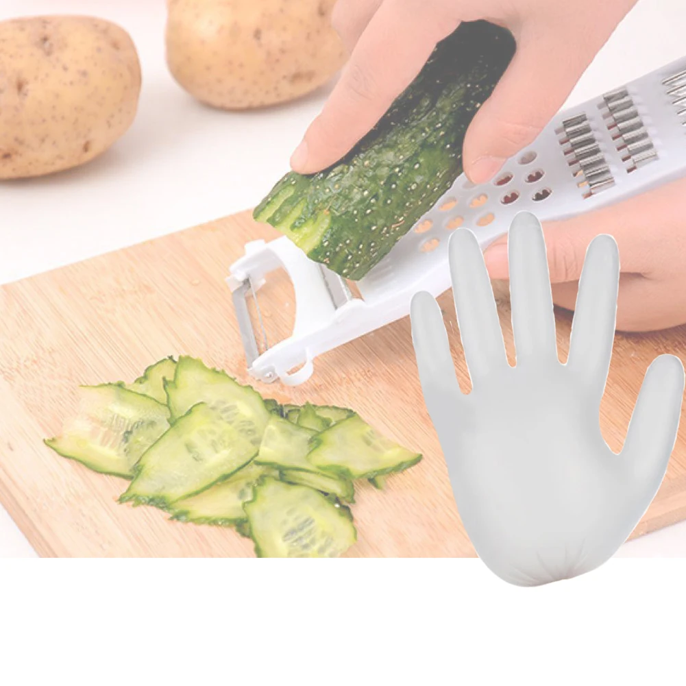 100 шт предотвратить грязь тонкие нетоксичные домашние садовые бытовые перчатки