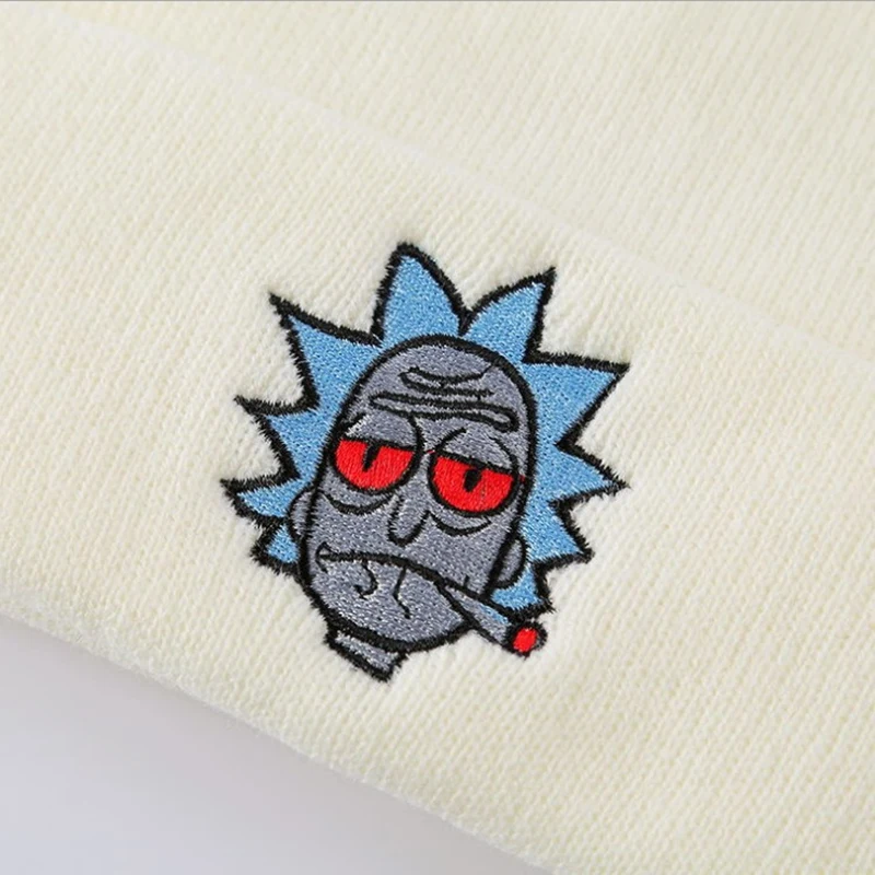 Унисекс Adlut Rick and Morty Косплей костюмы шапочка зимняя Лыжная шапка Регулируемая для взрослых теплая шапка шапочки рождественские подарки Rick шапки