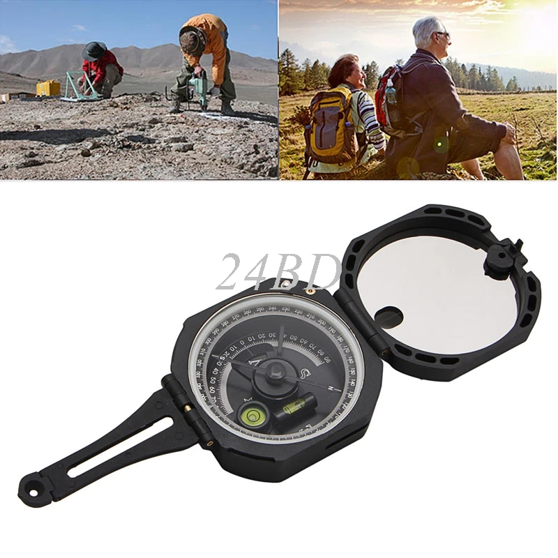 Plastic 0-360 Degrees Hiking Gear Compasses GPS High Precision Magnetic Pocket Transit Geological Compass Scale S27 | Спорт и