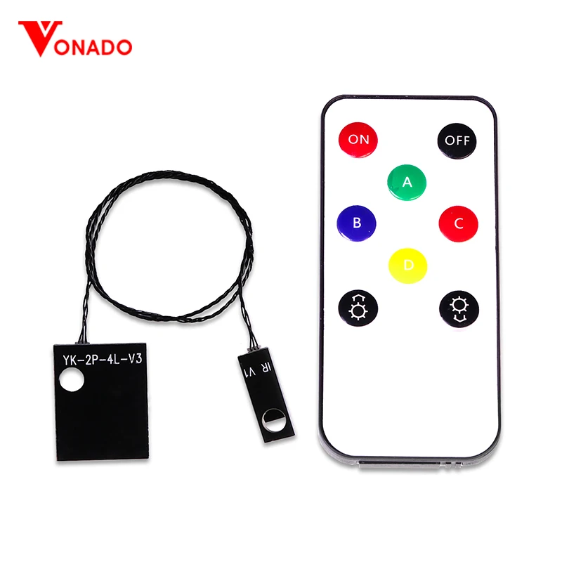 Vonado DIY светодиодный светильник RGB ИК плата и 8 клавиш пульт дистанционного