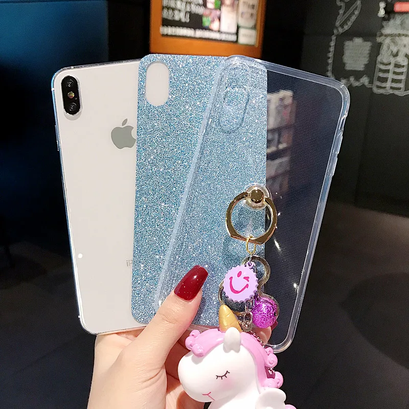 Яркие mi 9 Чехлы для Xiaomi SE 8 Pro A2 Lite 6X 5X A1 Pocophone F1 6 Plus 5S 5C 5 кольцо подвеска Единорог