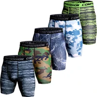 summer camouflage bermuda compression shorts men army shorts 3d print bodybuilding tights short pants mens shorts sportswear