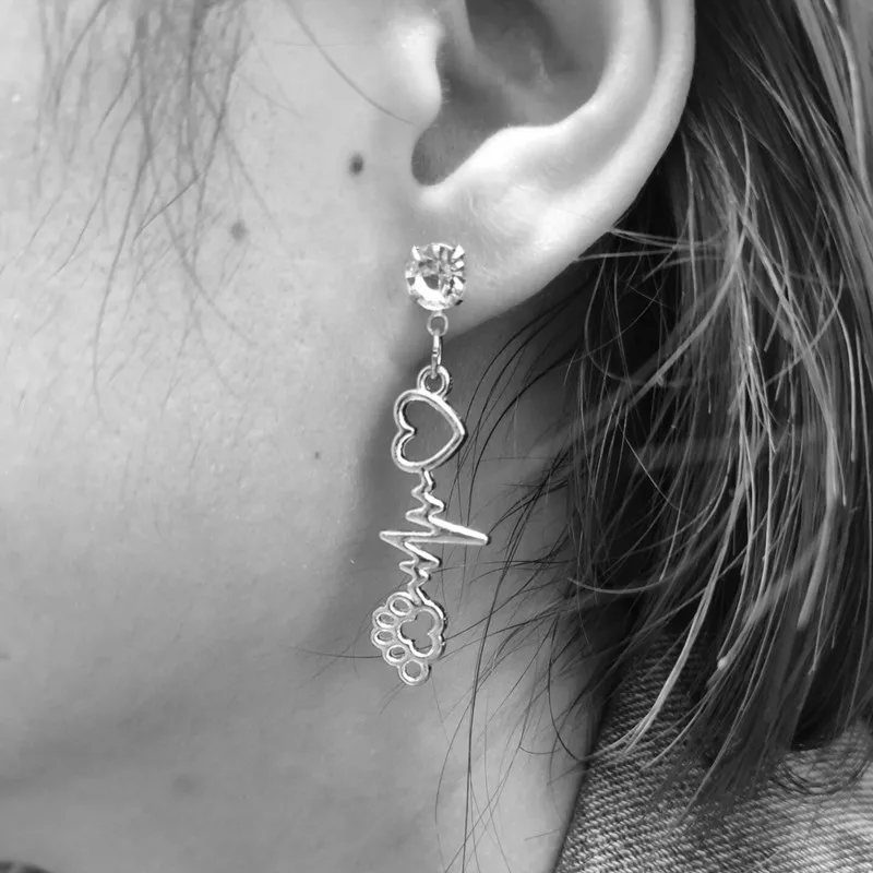 2019 для мужчин и женщин из шикарного серебра золотистого металла серьги Харадзюку