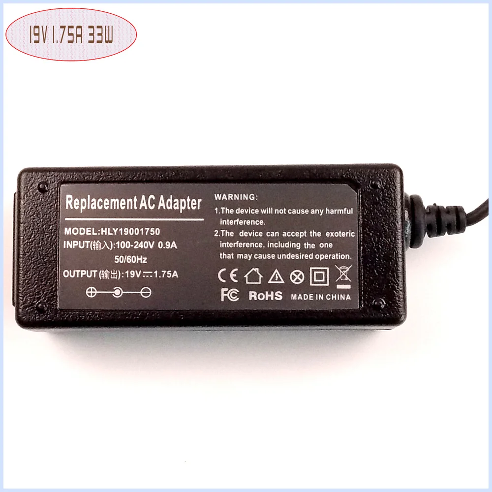 Адаптер переменного тока для ноутбука нетбука зарядное устройство 19 в 1 75 а ASUS