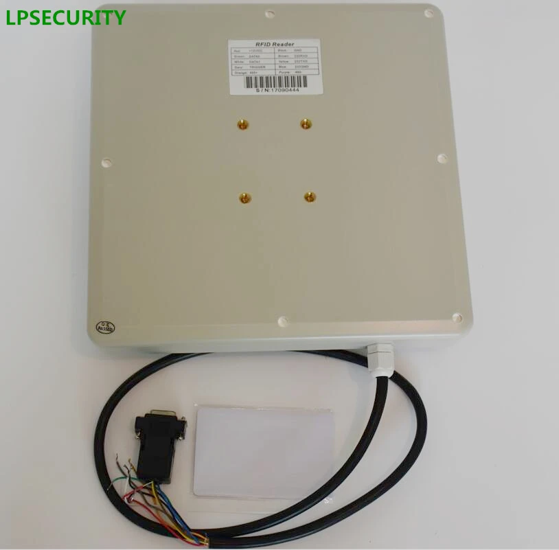 Контроль доступа к стояночным воротам 6 м RFID UHF считыватель встроенный антенны