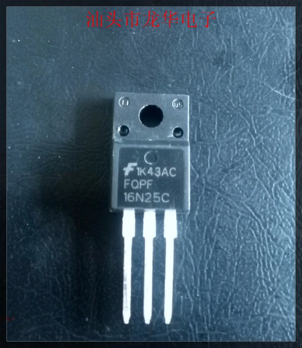 Бесплатная доставка 100% Новый оригинальный FQPF16N25C FQPF16N25 16N25C TO-220 MOSFET | Электроника