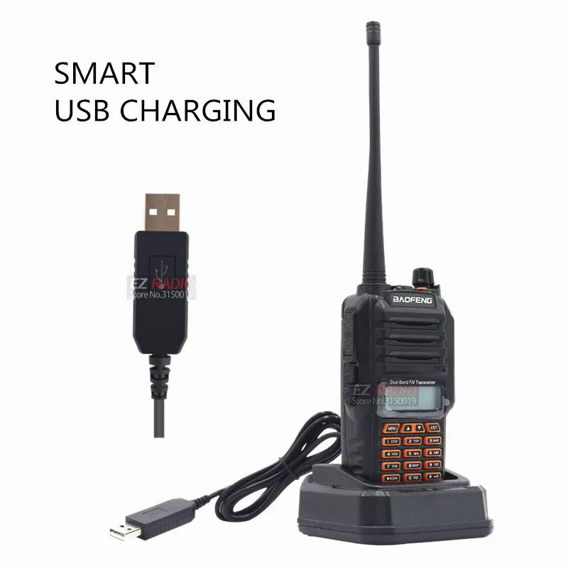 Baofeng UV-9R UV 9R водостойкий двойной полосное мобильное Радио УКВ Baofeng 8 Вт UV 5R портативная рация 10 км для Каяка Baofeng Радио 10 км