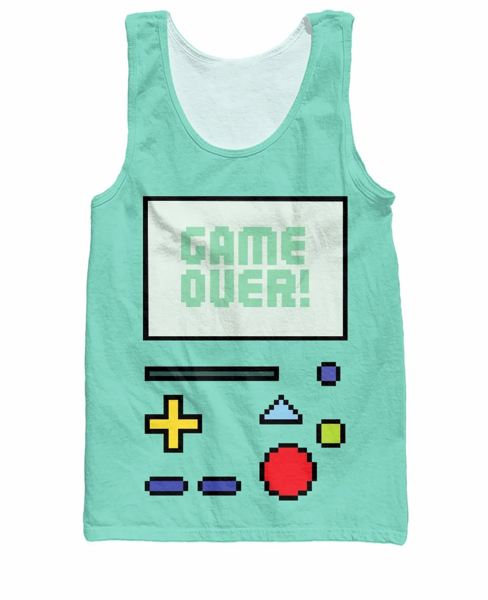 Для женщин мужчин игры Over BMO майка из мультфильма Время приключений Gameboy Стиль