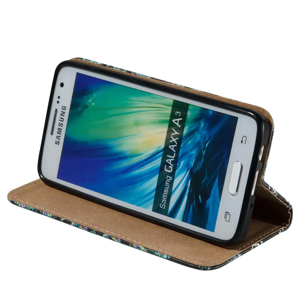 Флип Чехол Для Samsung Galaxy A3 2015 A300 A300F A300FU A300H/DS кожаный чехол для 3 300 SM-A300H/DS SM-A300F SM-A300FU |