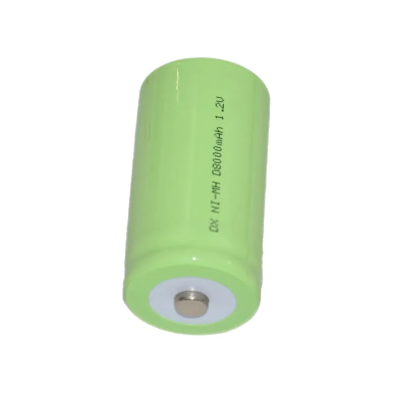 4 шт. 1 2 в перезаряжаемая никель металлогидридная батарея 8000 мАч размер D LR20 R20 для
