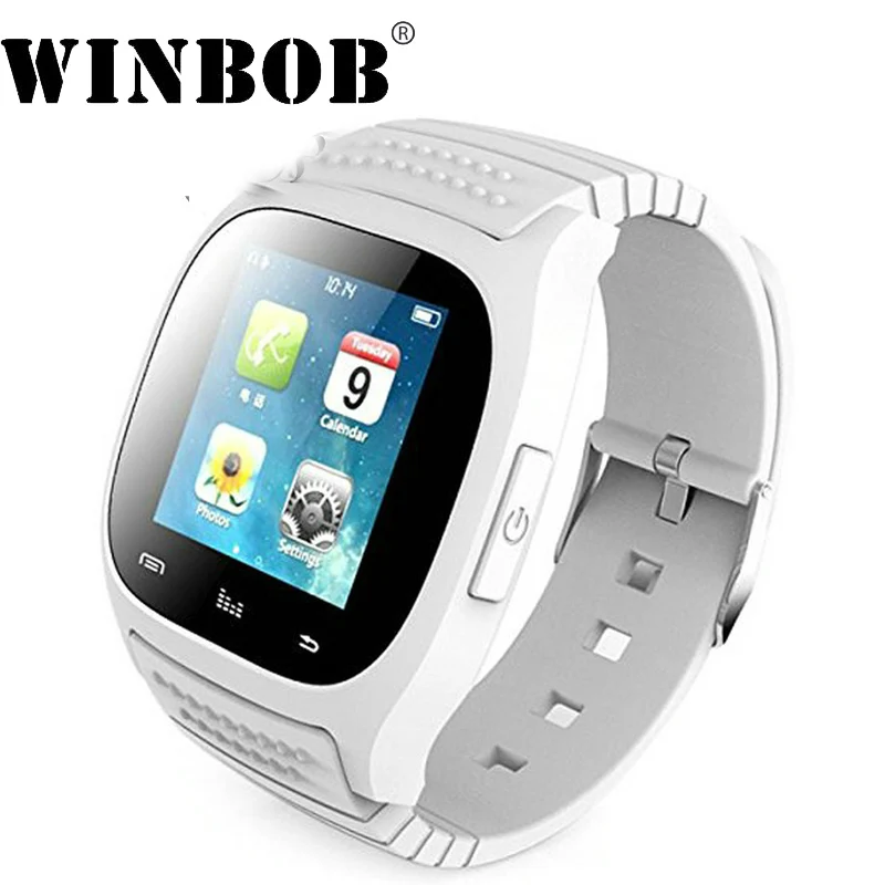 SmartWatch Bluetooth Smart часы M26 с светодиодный Дисплей/циферблат/Будильник/шагомер для