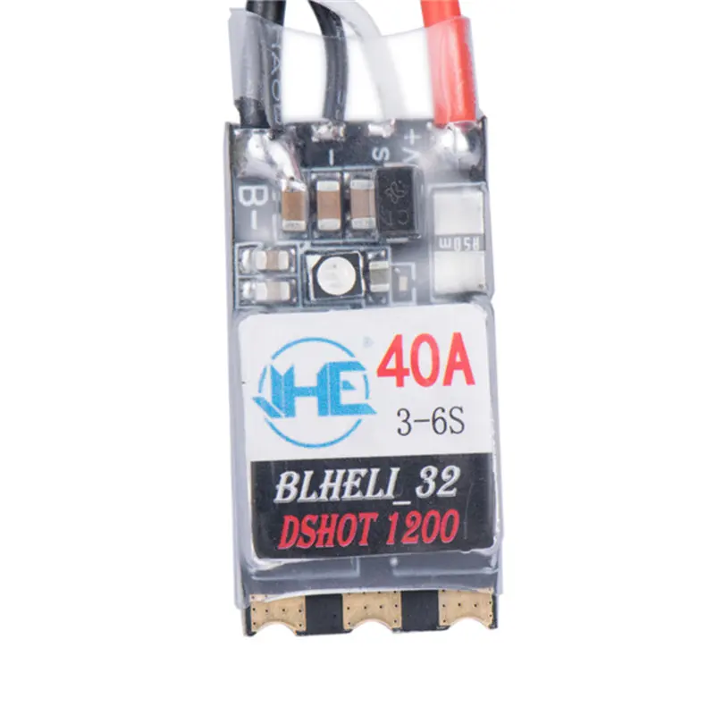 40A 3 6S Blheli 32 бесщеточный ESC Dshot1200 светодиодный RGB для радиоуправляемых моделей