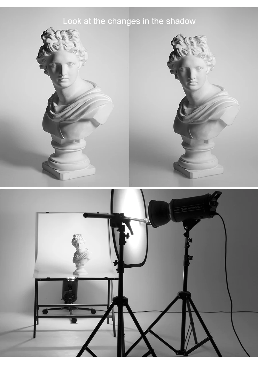 Godox 110 см 5 в 1 43 ''Портативный складной круглый фотоотражатель для Studio0
