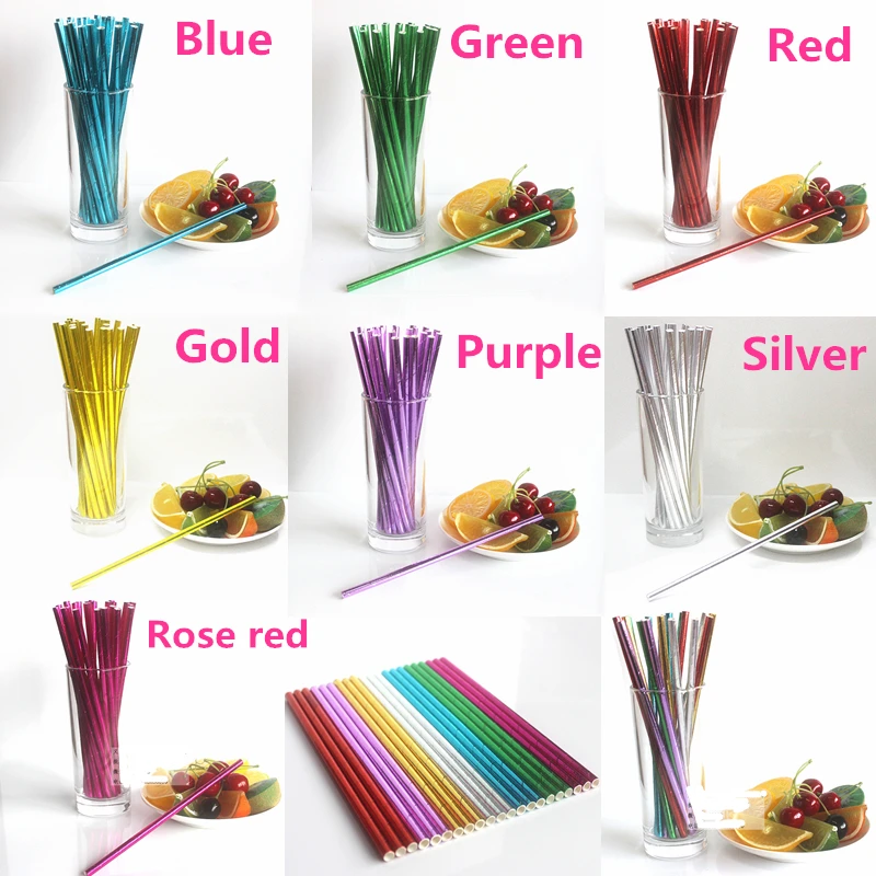 50 шт. бумажные соломинки для украшения свадьбы дня рождения|straws for wedding|straw partystraw