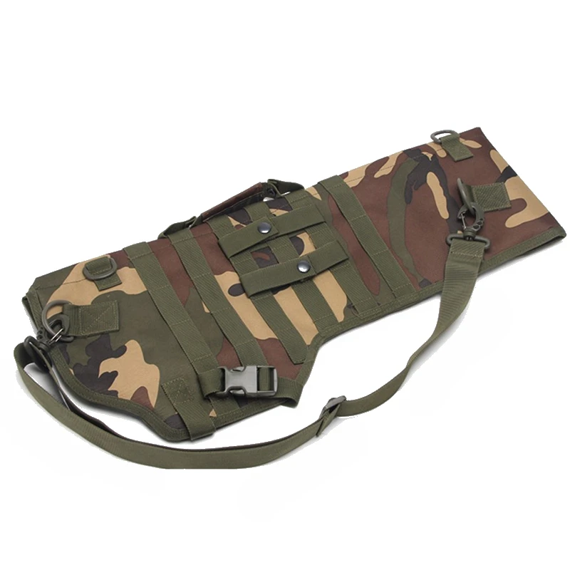 Тактический Ambidextrous Molle AR15 AR-15 M4 M16 ножны для винтовки Мягкий защитный чехол для переноски сумка для охотничьего ружья - Цвет: camo