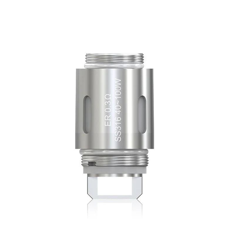 5 шт./лот Eleaf ER 0.3ohm SS316 катушка 40 100 Вт Чистый хлопок замена основной головки для Melo RT