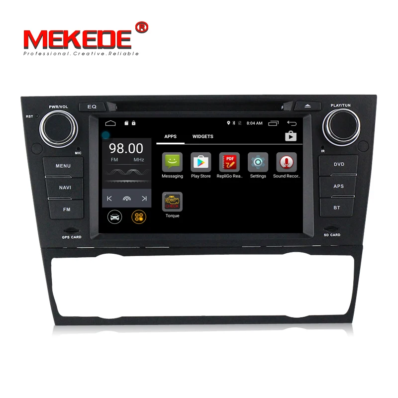 Цена завода Quad core 2 грамма Android 7 1 dvd-плеер автомобиля для E90 E91 E92 E93 с gps навигации