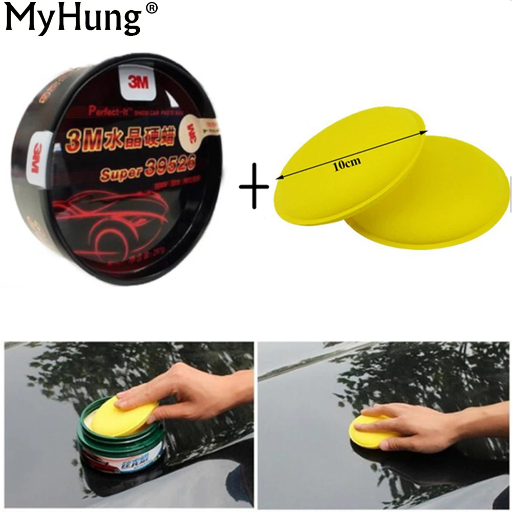 

Myhung Carnauba Wax Clear Coat Scratch Repair Car Wax Paint Care Polish Scratch Remover Dent Repair Nano Coating Car Wash
