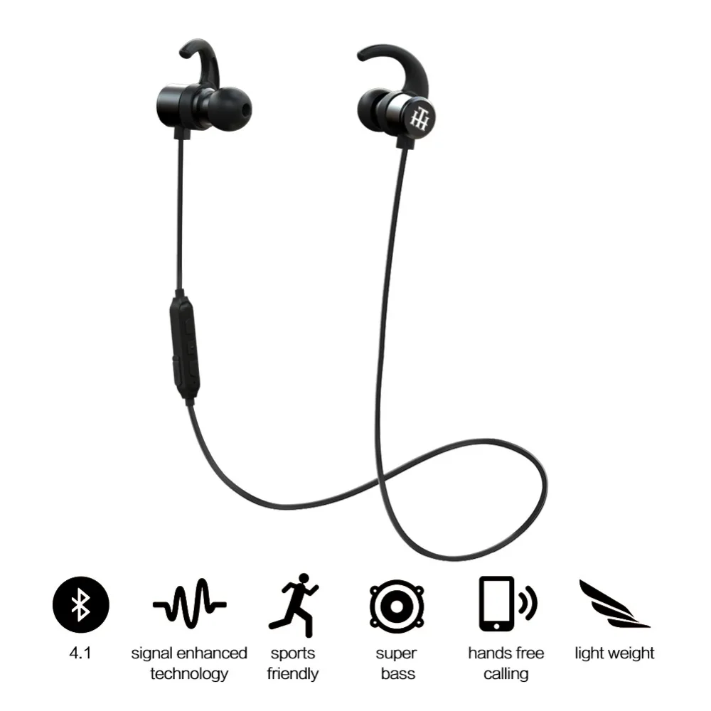 Hutmtech H1 мини Беспроводной Наушники Bluetooth 4.1 стерео гарнитура 8640 С микрофоном Цвет