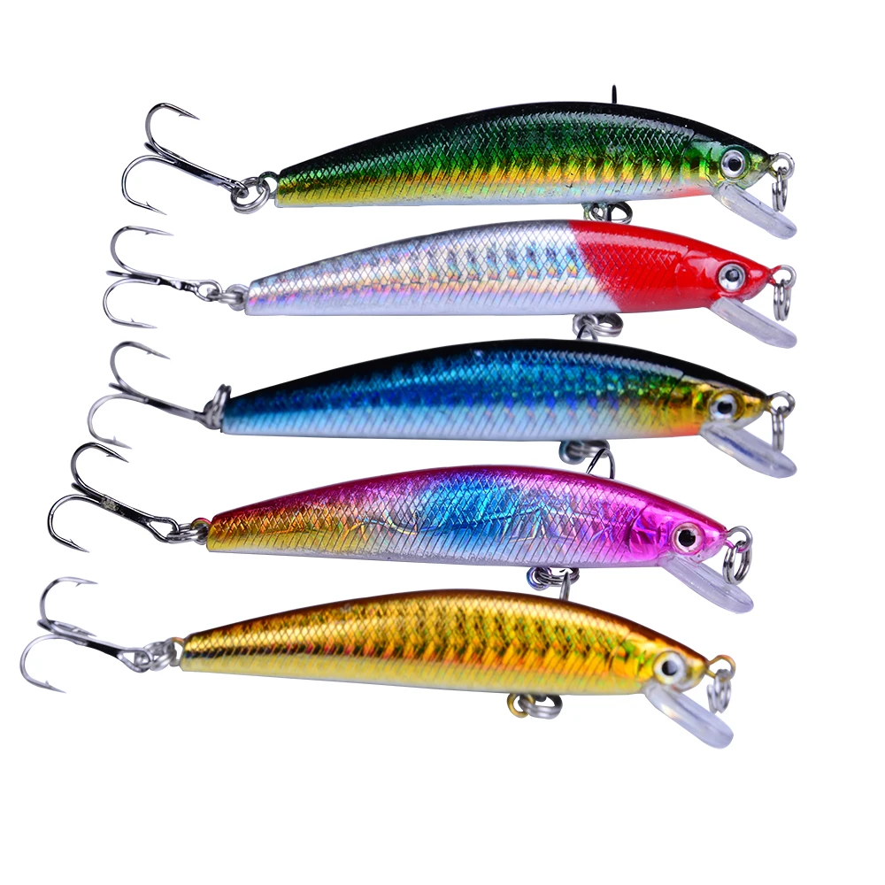 

Hexakill 8.5cm/8g Minnow Floating Fishing lure Wobblers jerkbait Crank artificial bait for fresh water bass pike fishing