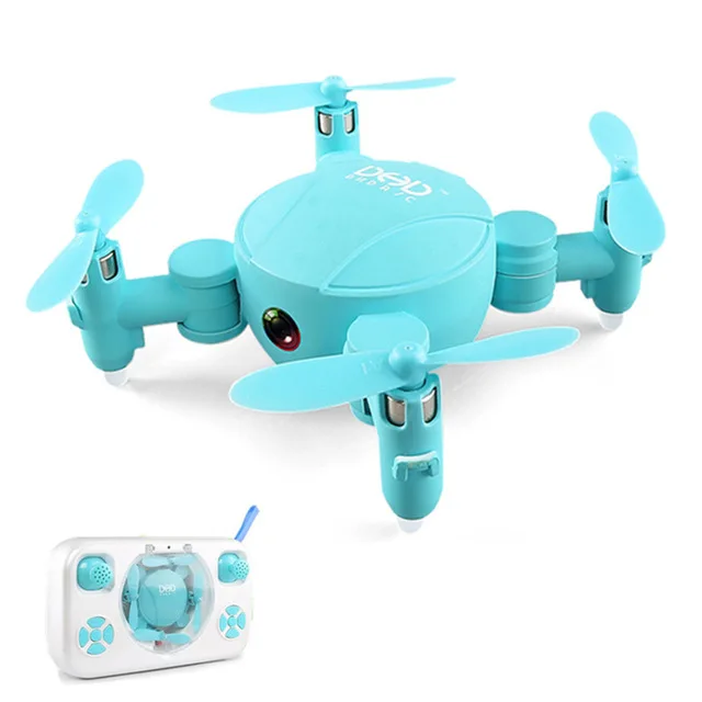 Мини Дрон DHD D4 2019 Wi Fi FPV с камерой 720P высоким режимом удержания RC Квадрокоптер RTF