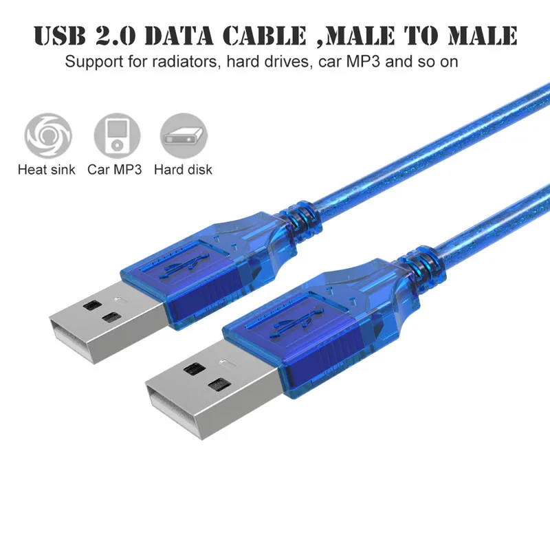 Универсальный USB2.0 УДЛИНИТЕЛЬ USB 2,0 Тип A кабель «Папа-папа» передача данных 1FT 5FT 10FT для автомобильного динамика жесткий диск