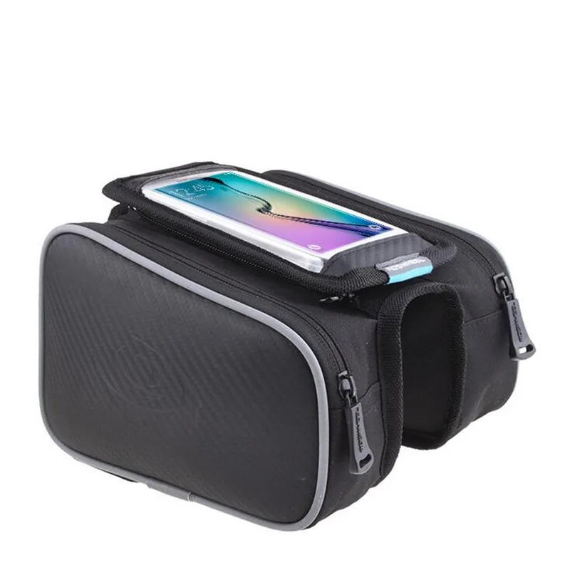 

Q1062 Bicycle Bags Riding equipment bike bag Saddle bag touch screen mobile phone bag