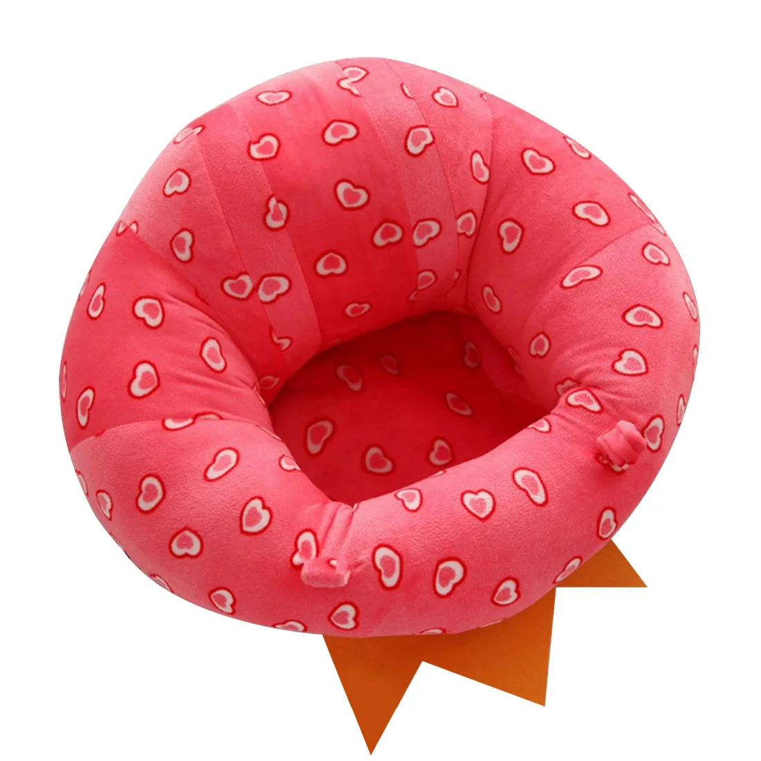 red and white Детское сиденье для поддержки сидения, мягкое кресло, подушка для дивана, плюшевая игрушка-подушка infantil, детское кресло для дивана, кресло-качалка - Цвет: red and white