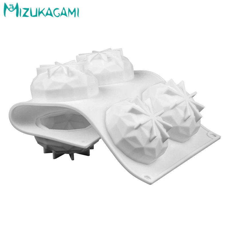 Diamond Cake Styling Chocolate Pudding Silicone Mold Fondant Decorating Tools DIY Kitchen Baking DJ-01647 | Дом и сад