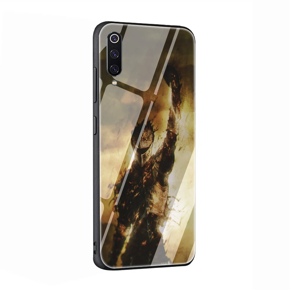 Dark souls закаленное Стекло телефона Футляр для Redmi 4x 6A Примечание 5 6 7 Pro Xiaomi Mi 8 Lite A1 A2 5X6X9 - Цвет: G6