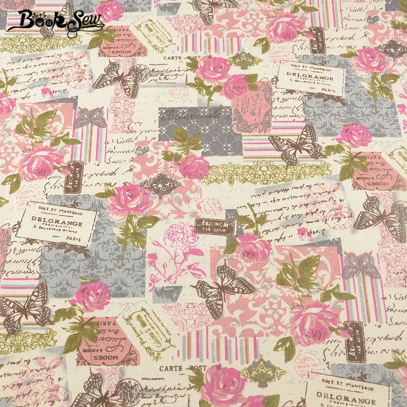 Тканевый материал для шитья Booksew домашний текстиль скатертей подушек сумок