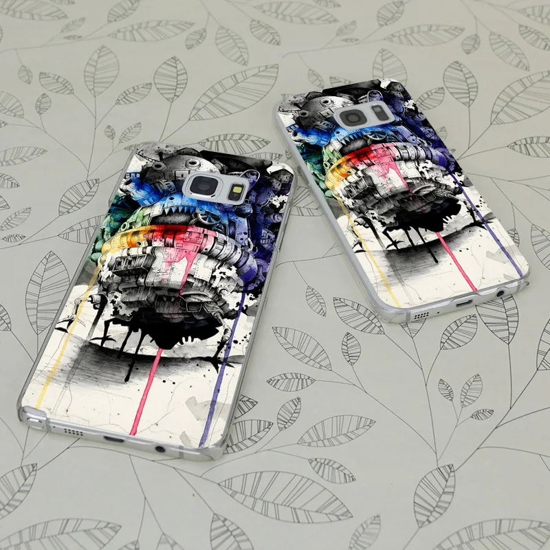 Прозрачный жесткий чехол для samsung Galaxy S 3 4 5 6 7 Mini Edge Plus Note 9 C4292 |