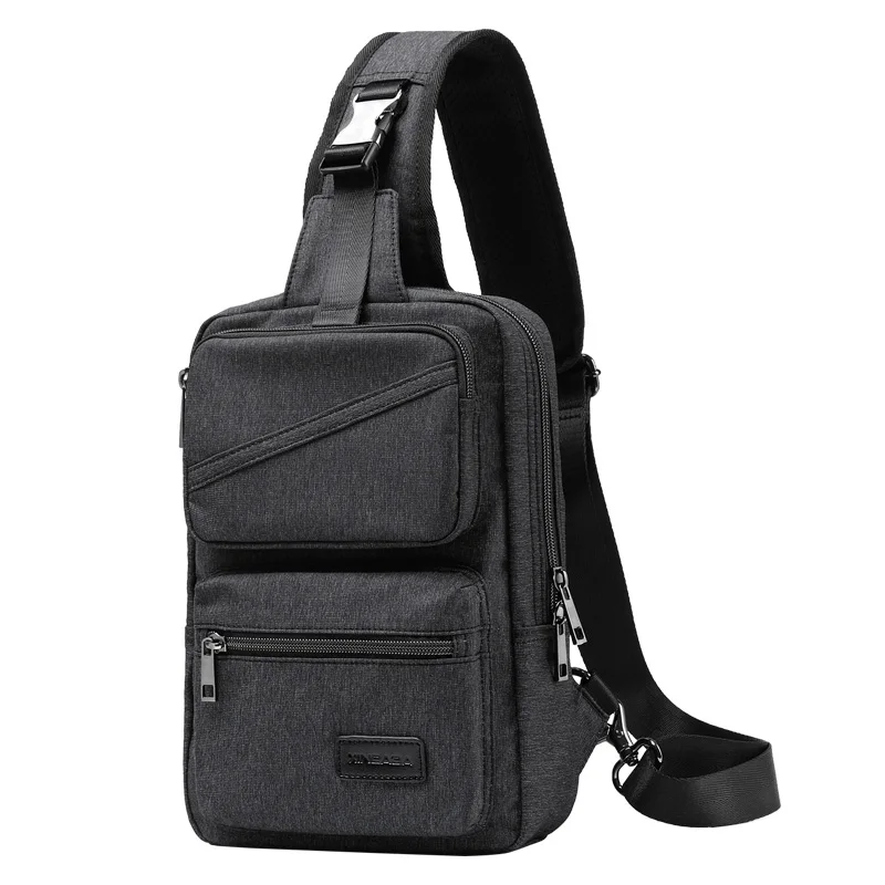 Black XINCADA Винтаж Ретро Стиль Crossbody Креста тела слинг сумка маленькая человек кошелек плечо сумка груди для Для мужчин Murse - Цвет: Black