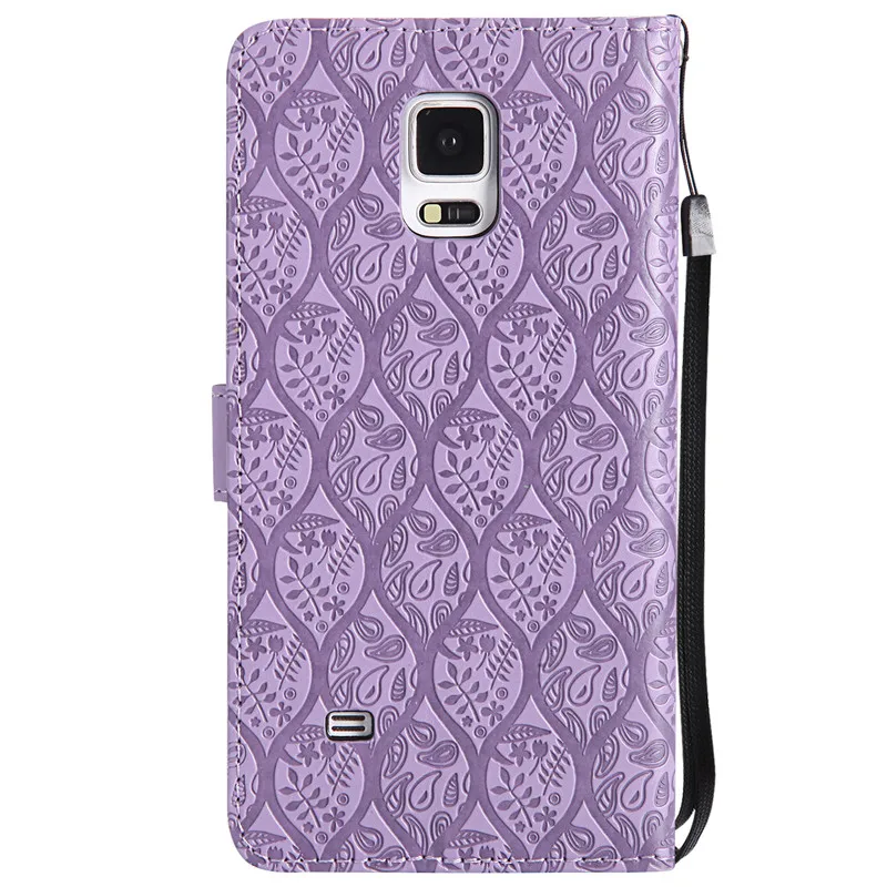 Кожаный чехол для Samsung Galaxy Note 4 N910 SM-N910 роскошный чехол-бумажник N910F SM-N910F N910H Note4