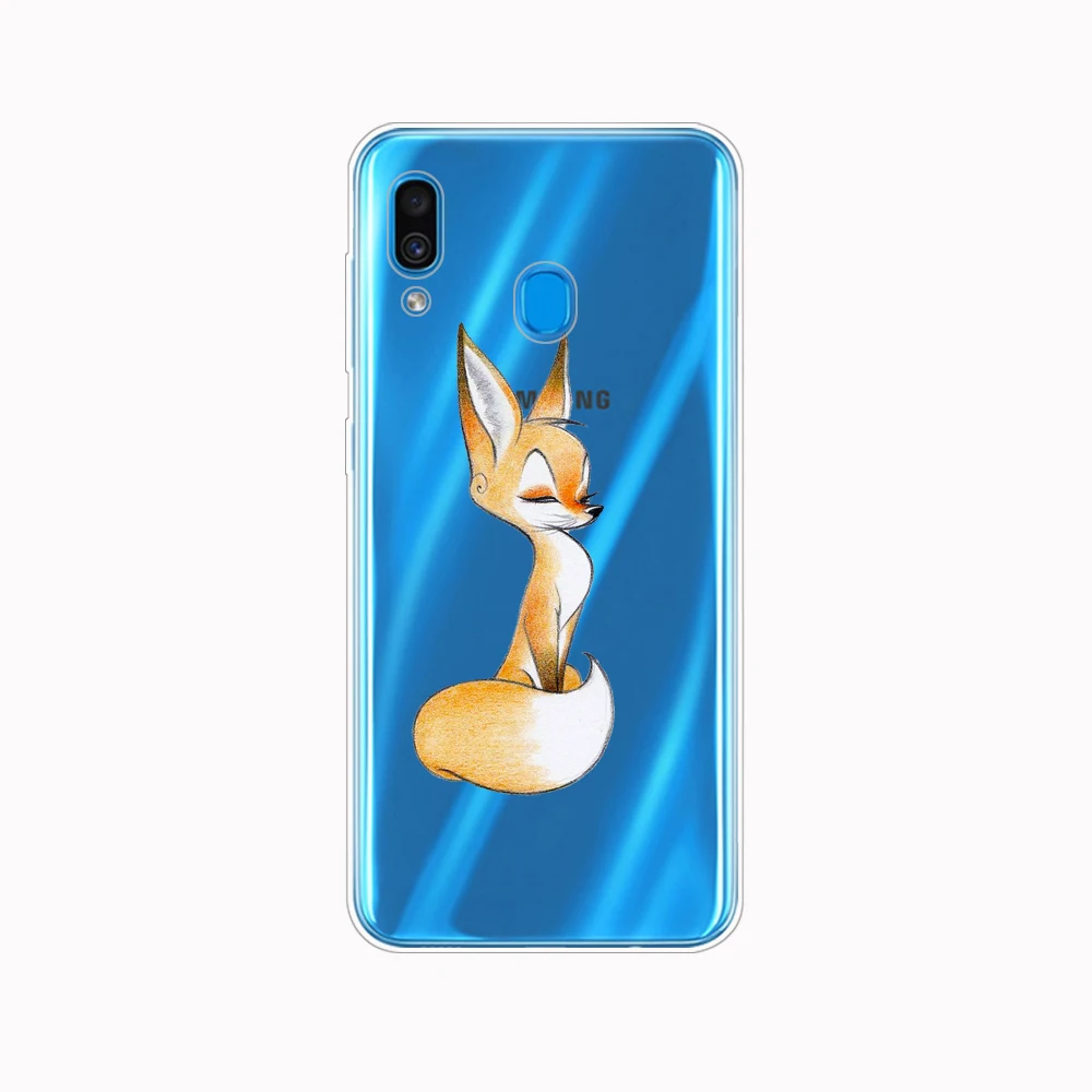 Чехол для Samsung Galaxy A30 чехол телефона задняя крышка A305F A305 мягкий силиконовый из