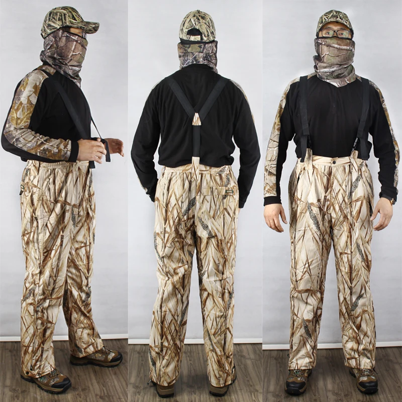 Осенне зимний водонепроницаемый жаккардовый bionic Камуфляж флисовая подкладка