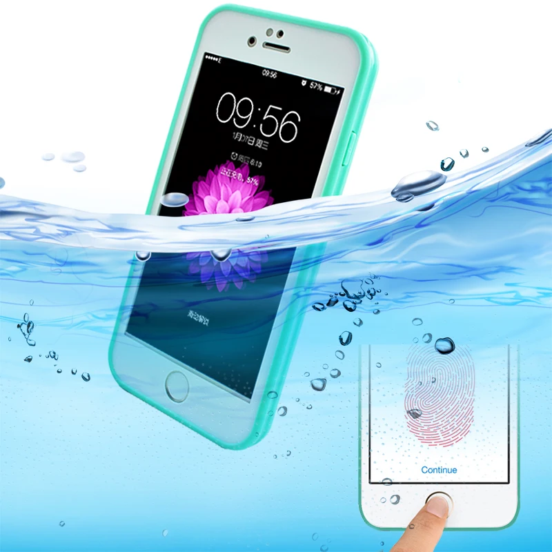 GYKZ пылезащитный противоударный подводный водонепроницаемый чехол для iphone X 7 6 6S
