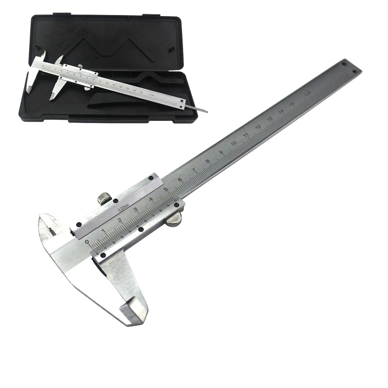 Штангенциркуль из углеродистой стали 0 150 мм/0 02 мм|stainless steel vernier caliper|vernier calipercalipers