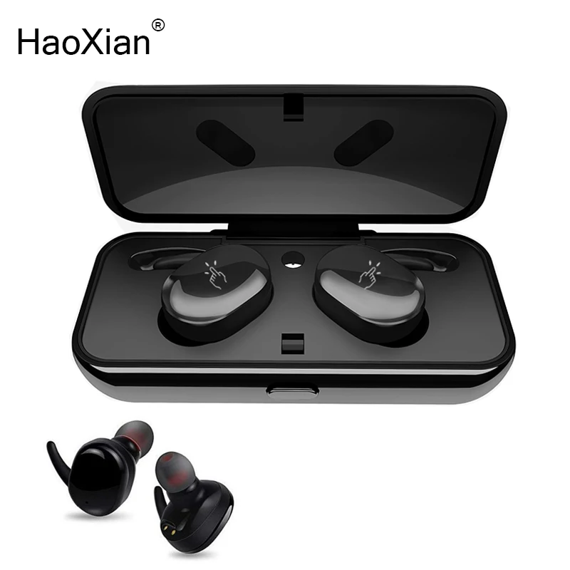 HaoXian беспроводные Bluetooth наушники бас стерео водонепроницаемая Спортивная
