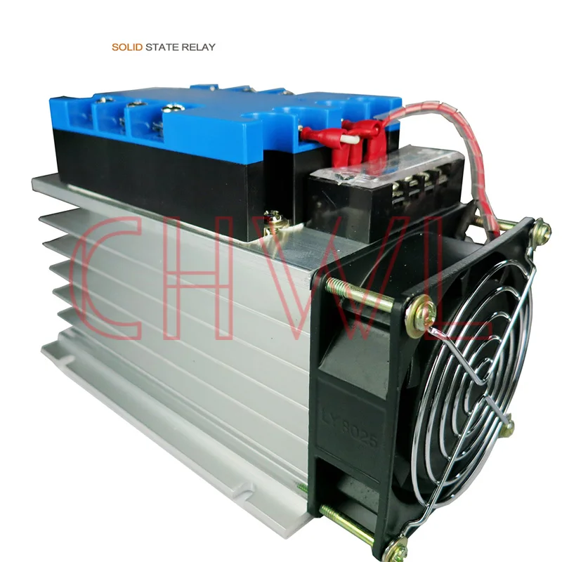 CTSR-100DA 100A 24-480VAC DC управление AC трехфазный твердотельные реле комбинация SSR набор
