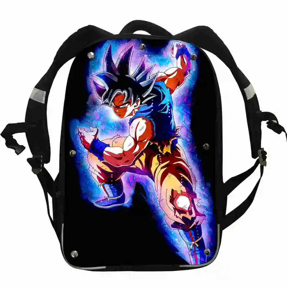 Рюкзаки Dragon Ball Ultra Instinct Son Goku Super Saiyan школьные сумки для мальчиков и
