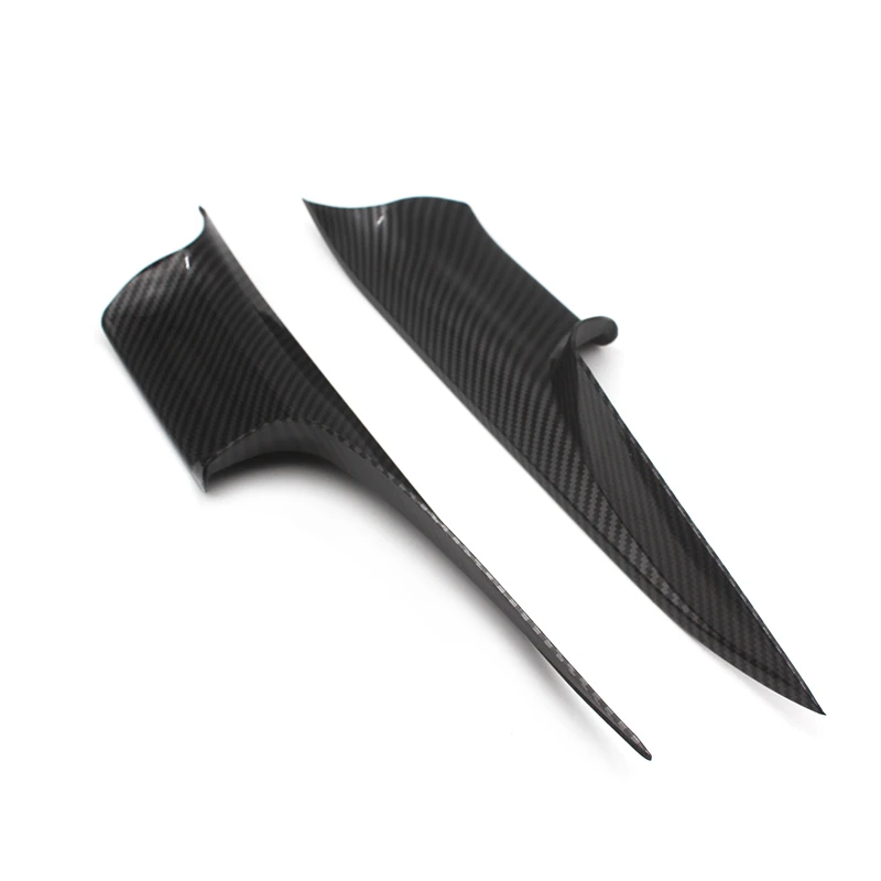 АБС-покрытие карбоновый стиль автомобильная дверная ручка Накладка для BMW 7 серии