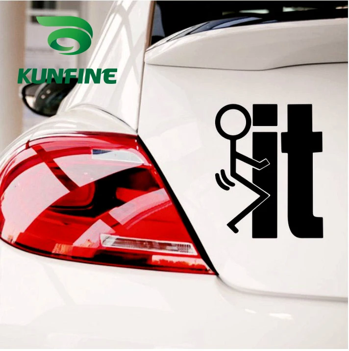KUNFINE наклейка для стайлинга автомобиля забавная JDM Виниловая декоративная пленка