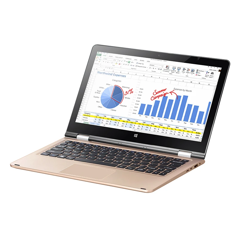 Intel Win10 APOLLO LAKE A1 N3450 VBOOK 11 6 ''сенсорный экран Тетрадь 1 ГГц 4 ядра ноутбука 4gbram 120