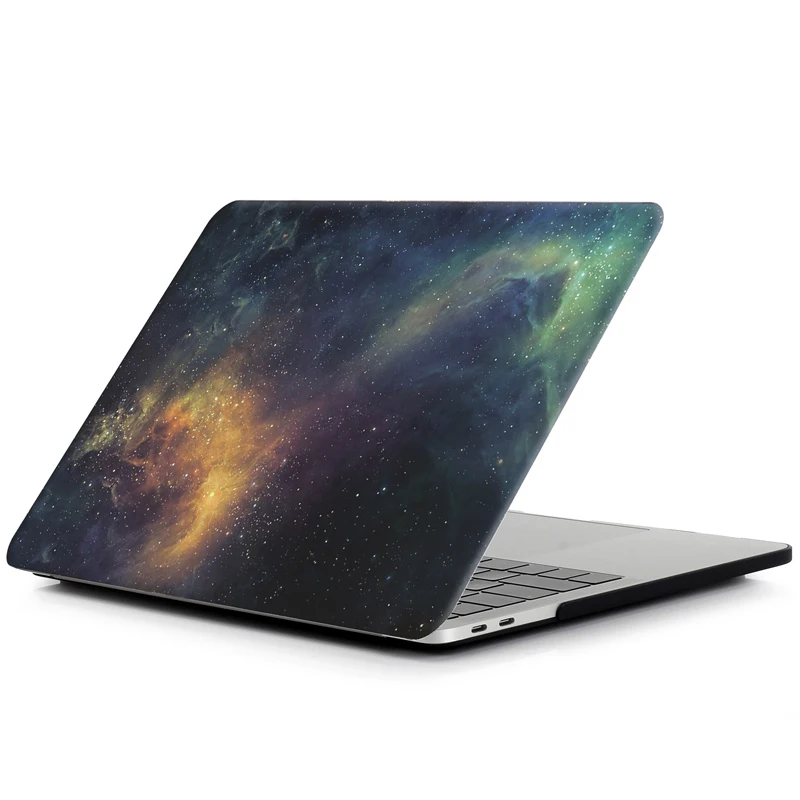 Starry Sky Scrub Frosted Notebook 13.3 15.4 Shell Cover For Apple MacBook Air Retina 11 12 New Pro 13 15 A1706 A1707 Laptop Case |